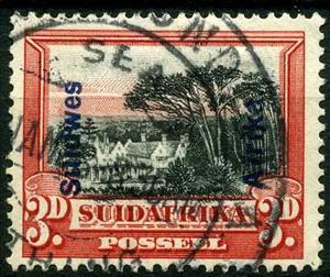 Stamp, Overprint,Africaan, South-West Africa,  