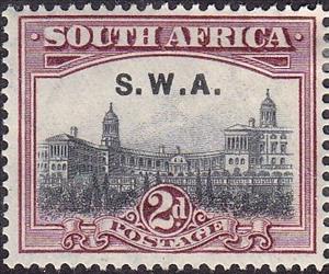 Stamp, Overprint,English, South-West Africa,  