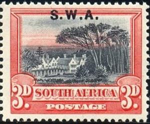 Stamp, Overprint,English, South-West Africa,  