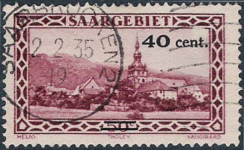 1927 Stamp Overloaded
