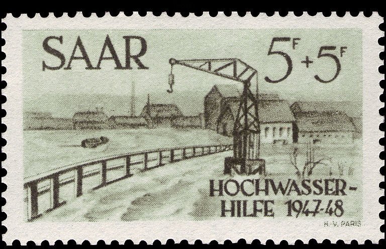 Harbour in Saarbrücken