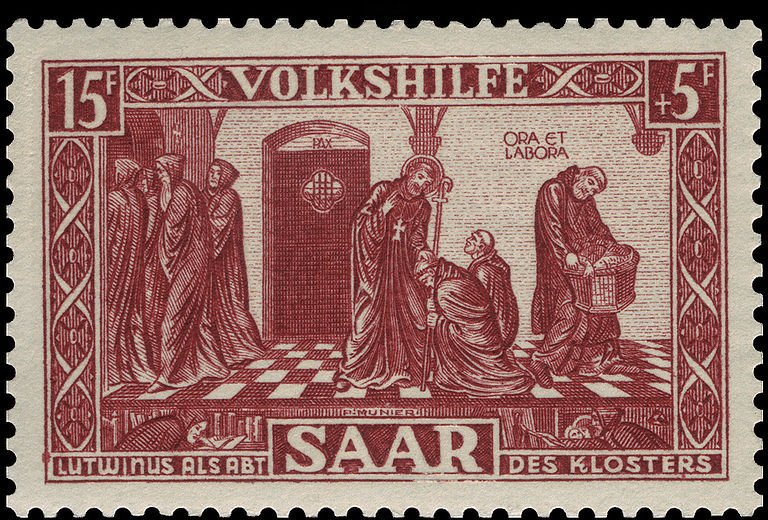 Lutwinus as abbot