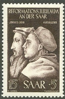 J. Calvin, M. Luther, reformators