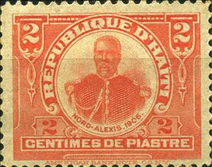 Stamp, General Pierre Nord Alexis (1820–1910), Haiti,  