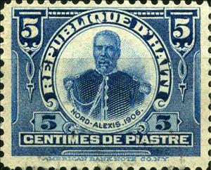Stamp, General Pierre Nord Alexis (1820–1910), Haiti,  