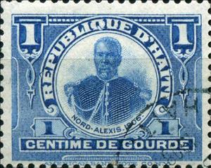 Stamp, General Pierre Nord Alexis (1820–1910), Haiti,  