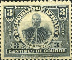 Stamp, General Pierre Nord Alexis (1820–1910), Haiti,  