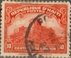 Stamp, Cristophe's citadel, Haiti,  