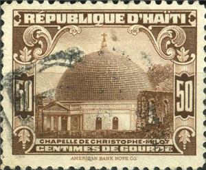 Stamp, Chapelle de Christophe Milot, Haiti,  , Churches - Cathedrals - Basilicas - Chapels