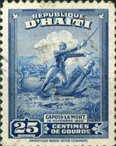 Stamp, Colonel Francois Capois (1766-1806), Haiti,  