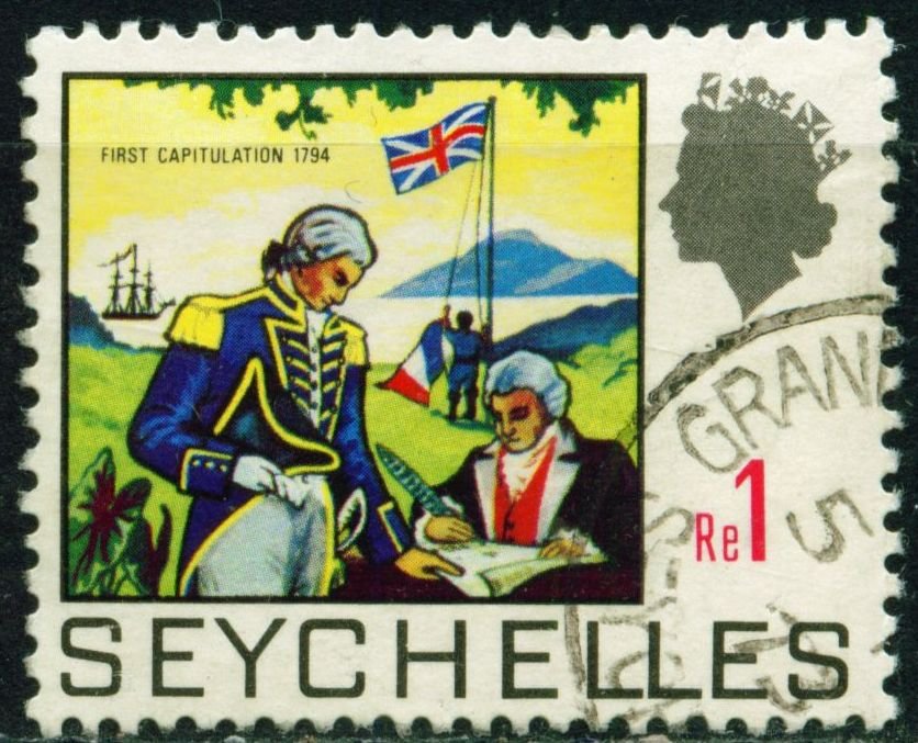 The British conquer the Seychelles, 1794