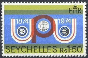 “UPU” with emblems