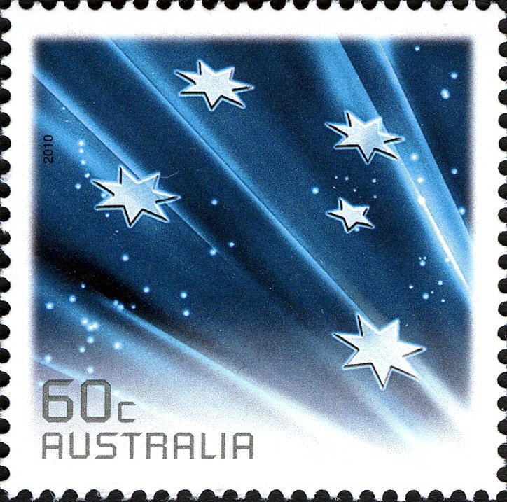 Southern Cross (Blue background)