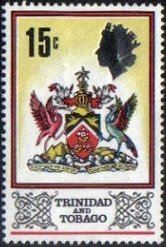 Stamp, Coat of Arms of Trinidad & Tobago, Trinidad and Tobago,  
