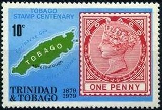 100 years of Tobago stamps