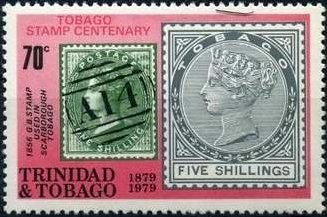 100 years of Tobago stamps