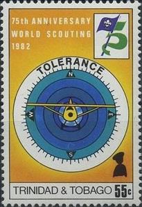 Stamp, World Scouting, Trinidad and Tobago,  