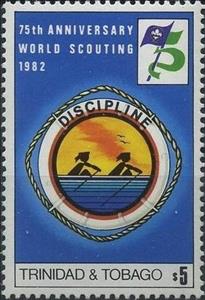 Stamp, World Scouting, Trinidad and Tobago,  