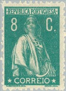 Stamp, Ceres, Portugal,  , Mythology, Gods and goddesses
