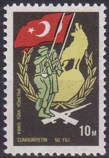 Soldiers and flags
