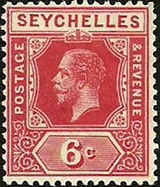 Stamp, Issues of 1917-20, Seychelles,  