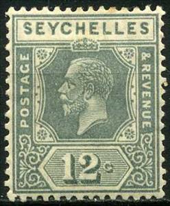 Stamp, Issues of 1917-20, Seychelles,  