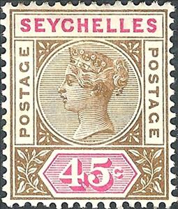 Stamp, Issues of 1890-1900, Seychelles,  