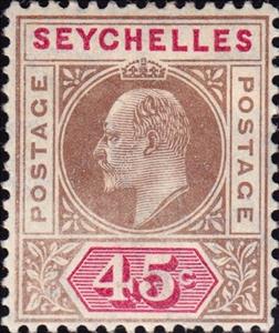 Stamp, Issues of 1903, Seychelles,  