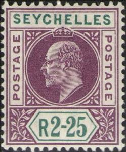 Stamp, Issues of 1903, Seychelles,  