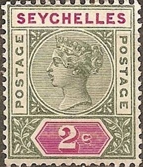Stamp, Issues of 1890-1900, Seychelles,  