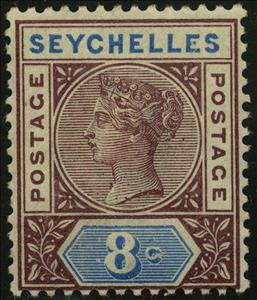 Stamp, Issues of 1890-1900, Seychelles,  