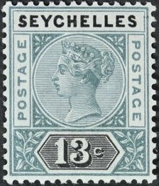 Stamp, Issues of 1890-1900, Seychelles,  