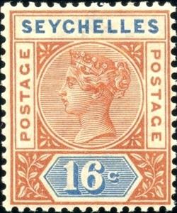 Stamp, Issues of 1890-1900, Seychelles,  