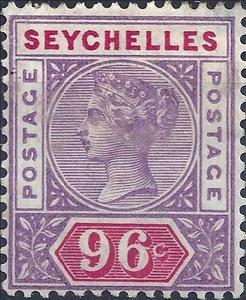 Stamp, Issues of 1890-1900, Seychelles,  