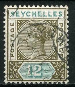Stamp, Issues of 1890-1900, Seychelles,  