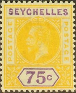 Stamp, Issues of 1912, Seychelles,  