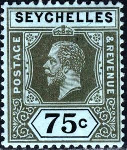 Stamp, Issues of 1917-20, Seychelles,  