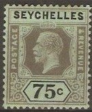 Stamp, Issues of 1917-20, Seychelles,  