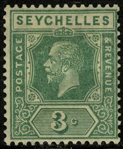 Stamp, Issues of 1921-32, Seychelles,  