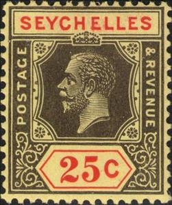Stamp, Issues of 1921-32, Seychelles,  