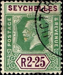 Stamp, Issues of 1921-32, Seychelles,  