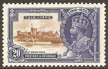Stamp, Windsor Castle, Seychelles,  