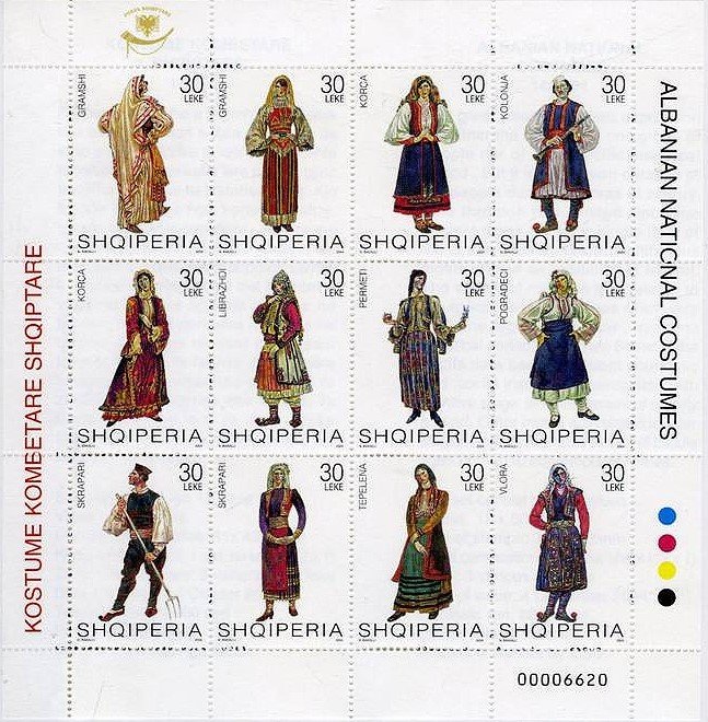 Booklet with No. 3033-44