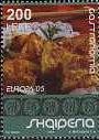 Stamp, Stuffed pastabags, Albania,  , Gastronomy
