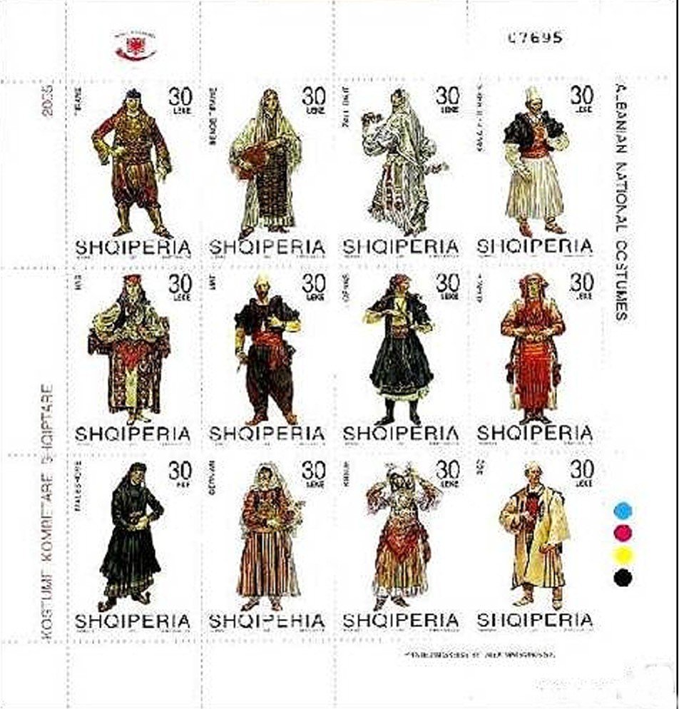 Sheet with No. 3060-71