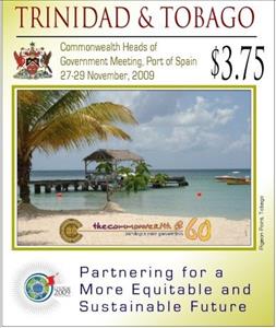 Stamp, Pigeon Point, Tobago, Trinidad and Tobago,  