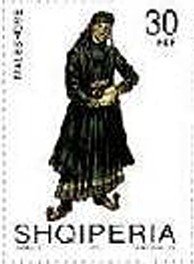 Stamp, Maleshove, Albania,  , Suits and Costumes