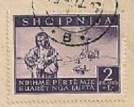 Stamp, Ruins, Germany, Occupations in the Years 1939-1945,  