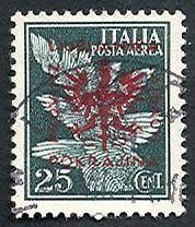 Stamp, Italian Airmail Overprints - "Provinz / Laibach / Ljubljansk, Germany, Occupations in the Years 1939-1945,  