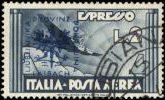 Italian Airmail Express Overprints - "Provinz / Laibach / Lj